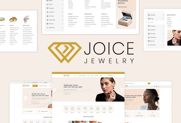  Best Jewelry WordPress Theme for Elegant and Modern Online Stores - Joice 